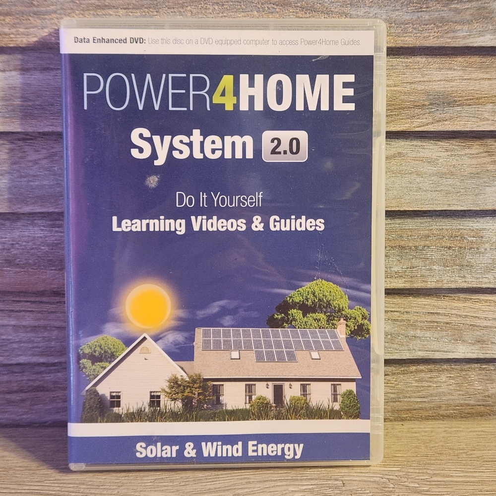 🖤 Power 4 Home System 2.0 Do It Yourself Learning videos guides Dvd Computer